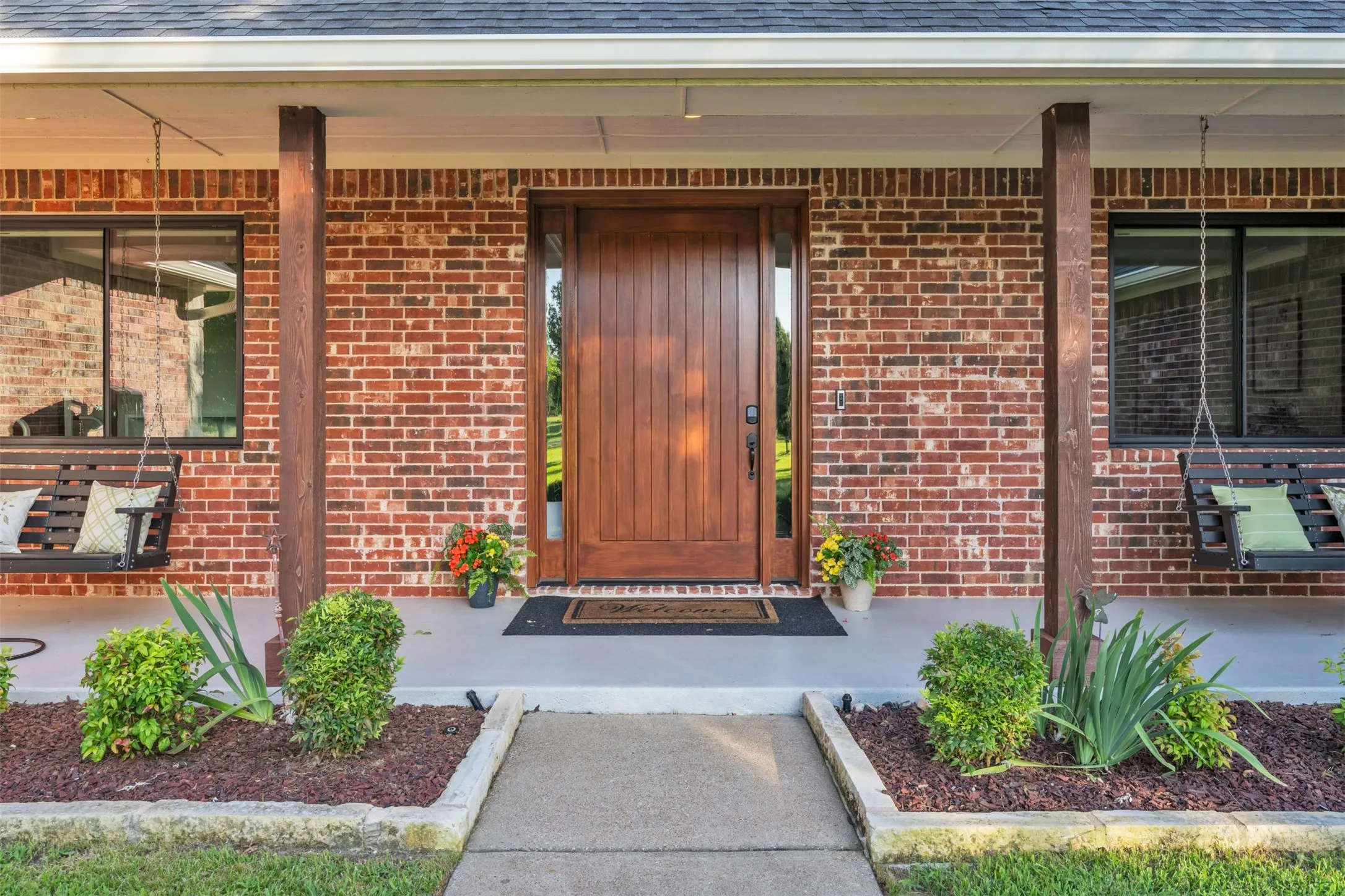Extra Wide front entry door