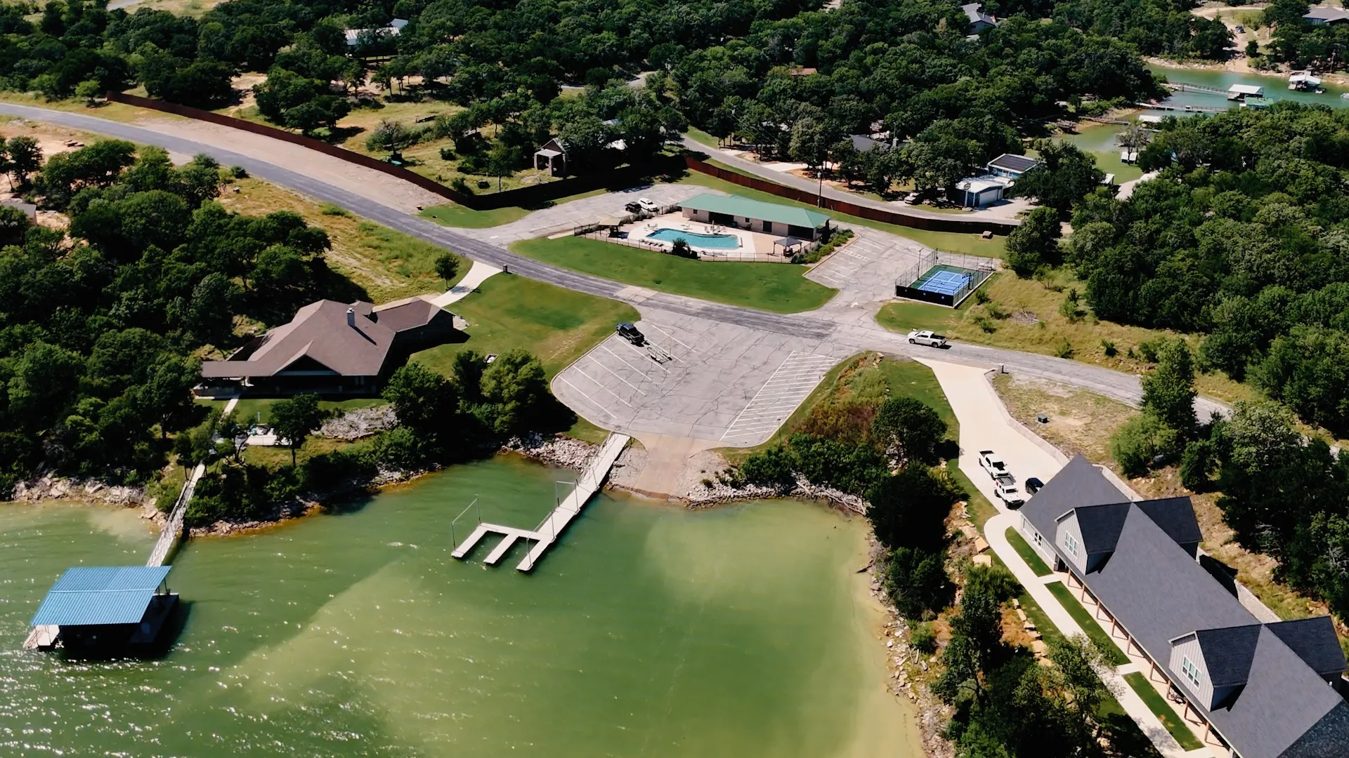 Community Boat Ramp + Dock