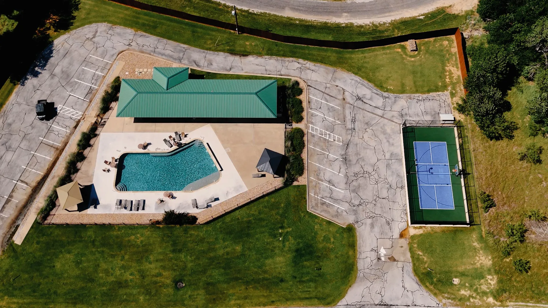 Community Center + Pool + Pickleball
