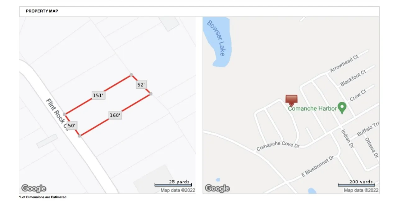 Property Map. Detailing the property's boundaries and geographical context