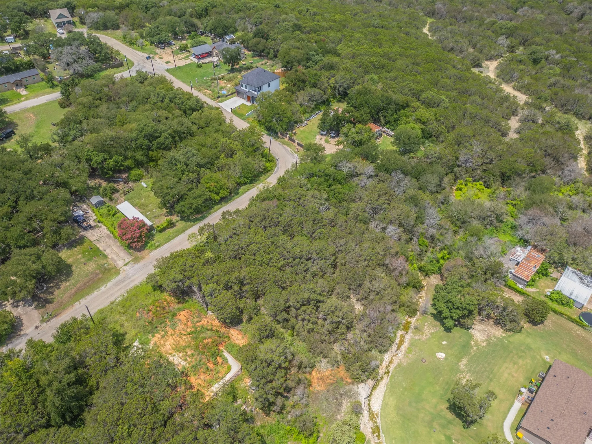 Expansive undeveloped land featuring mature tree cover