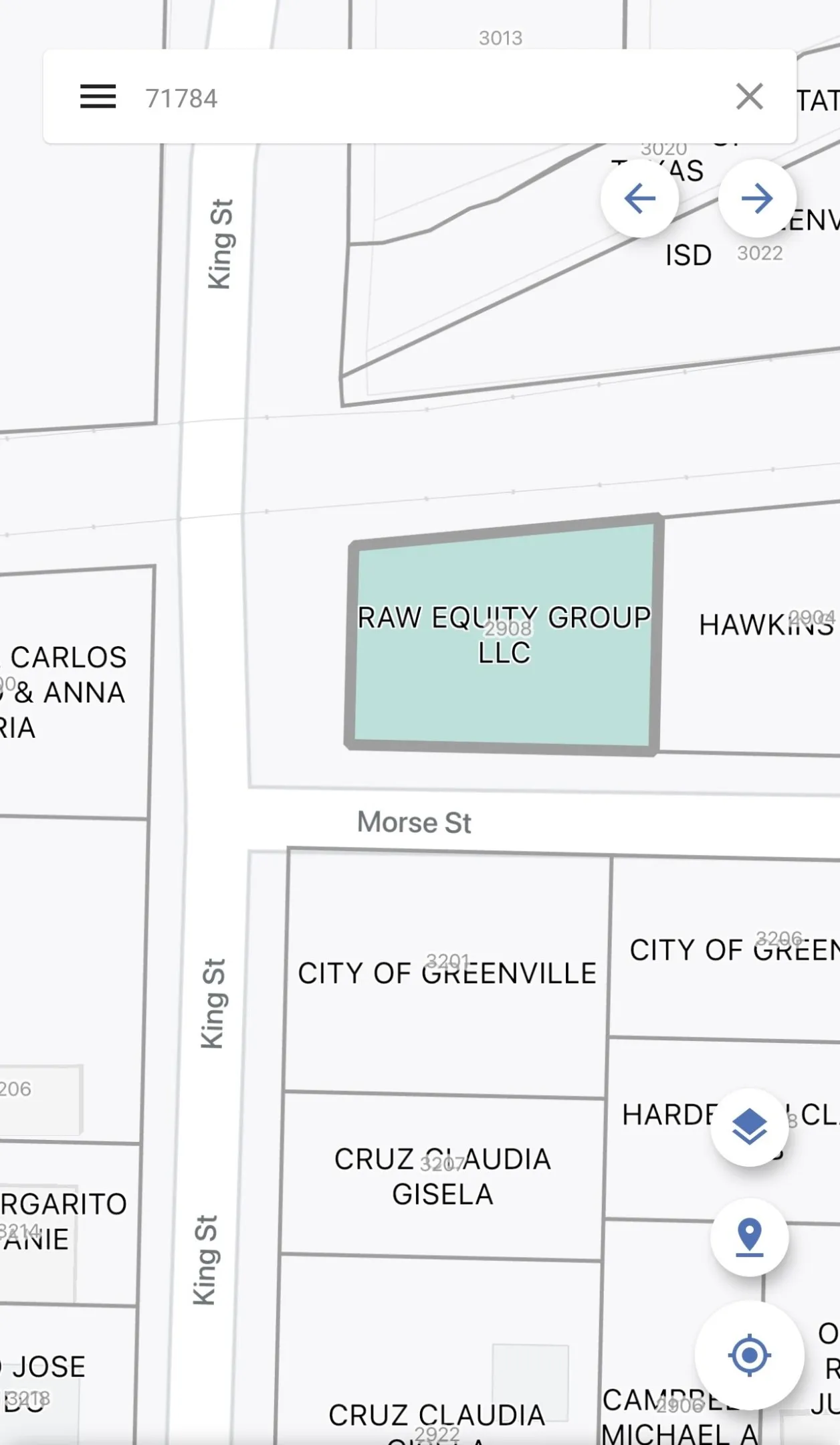 Assessor's Parcel Map. Identifying property boundaries and ownership information for the property