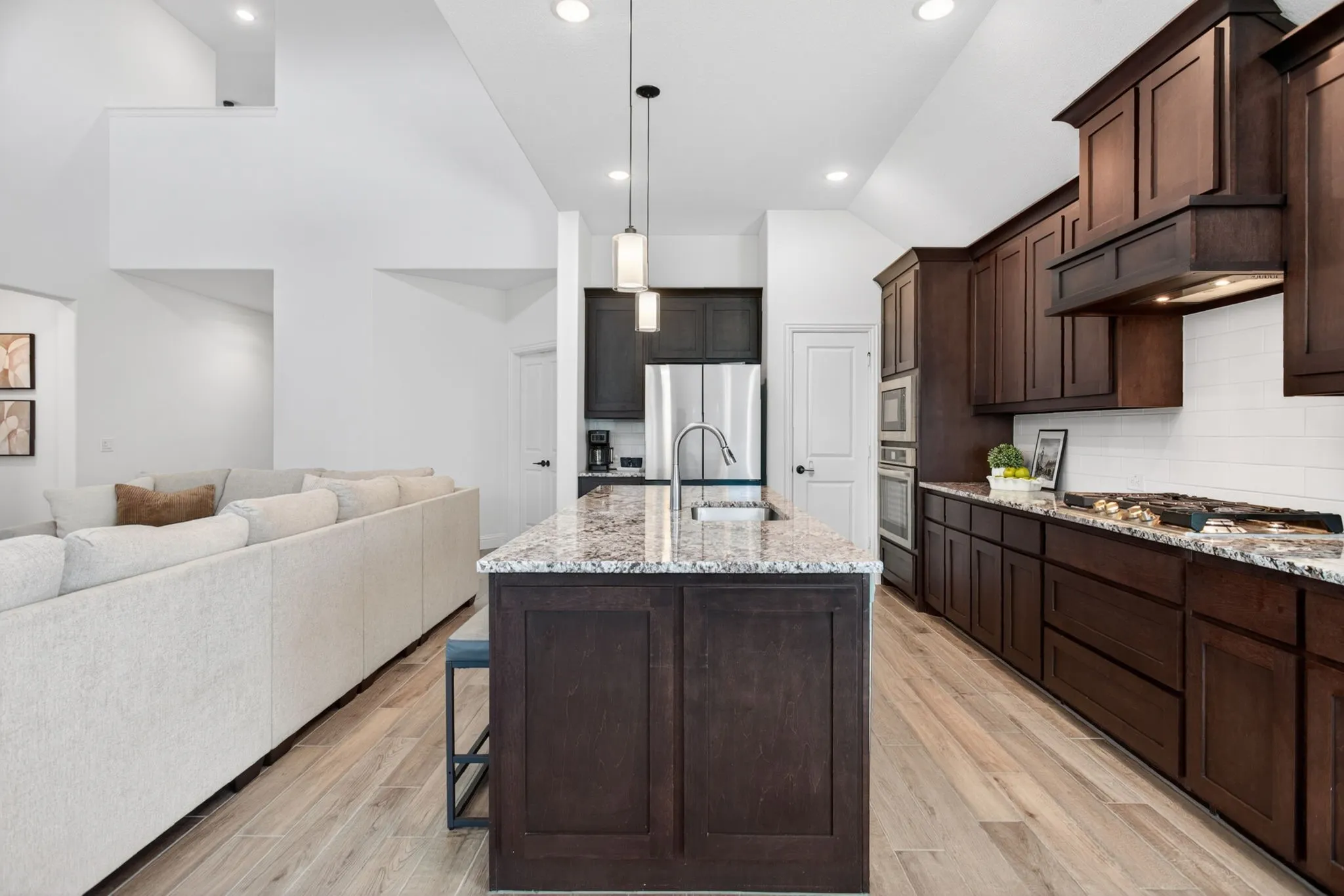 Check out the storage; big drawers under the gas cooktop, tons of cabinets...