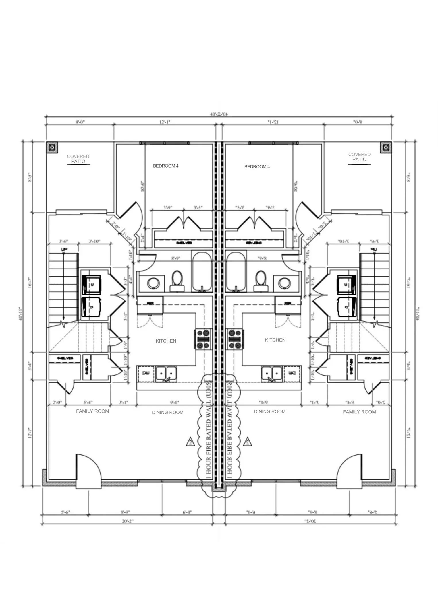 Floor plan - Downstairs
