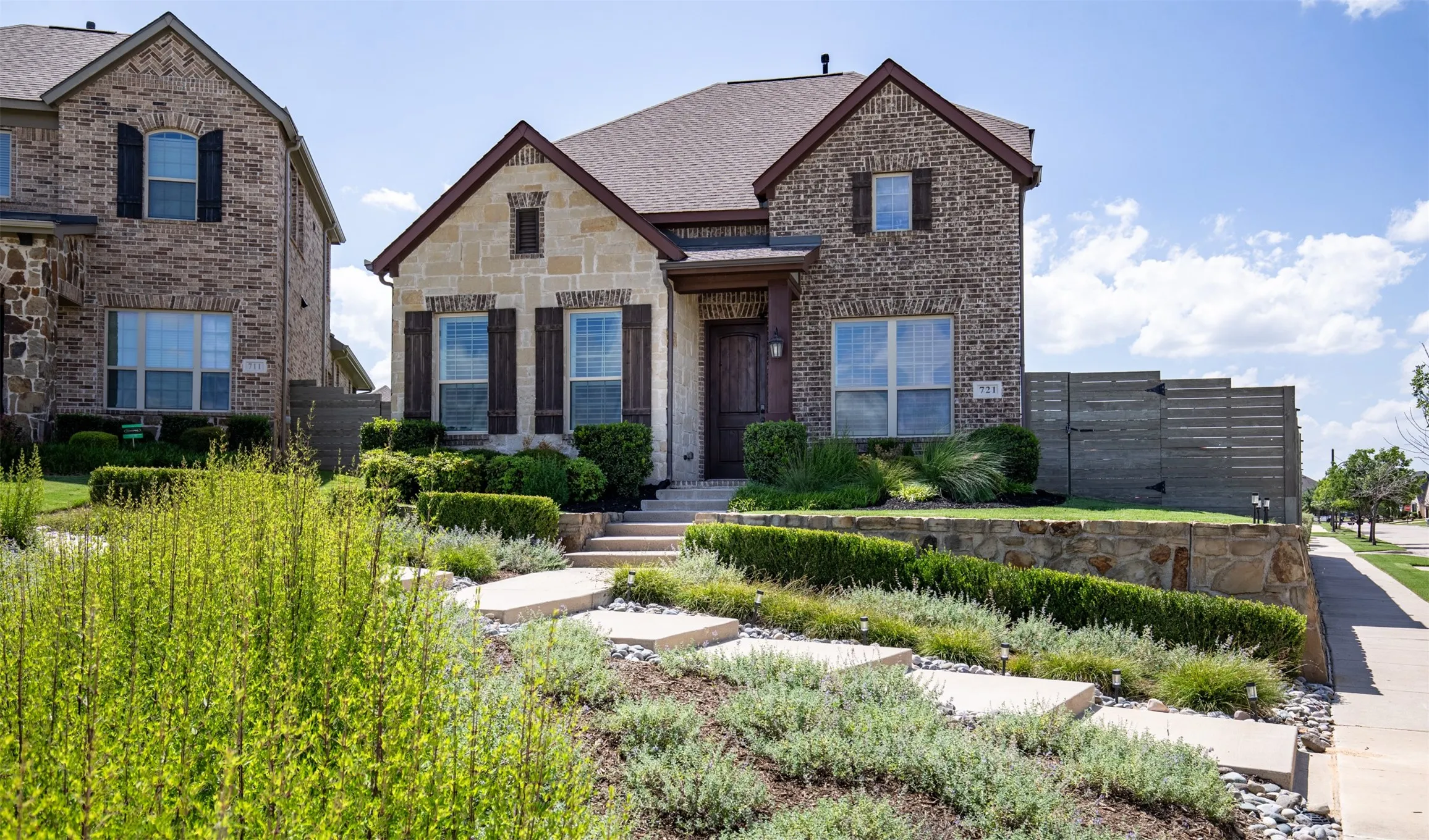 What a great lot and location in Harvest!