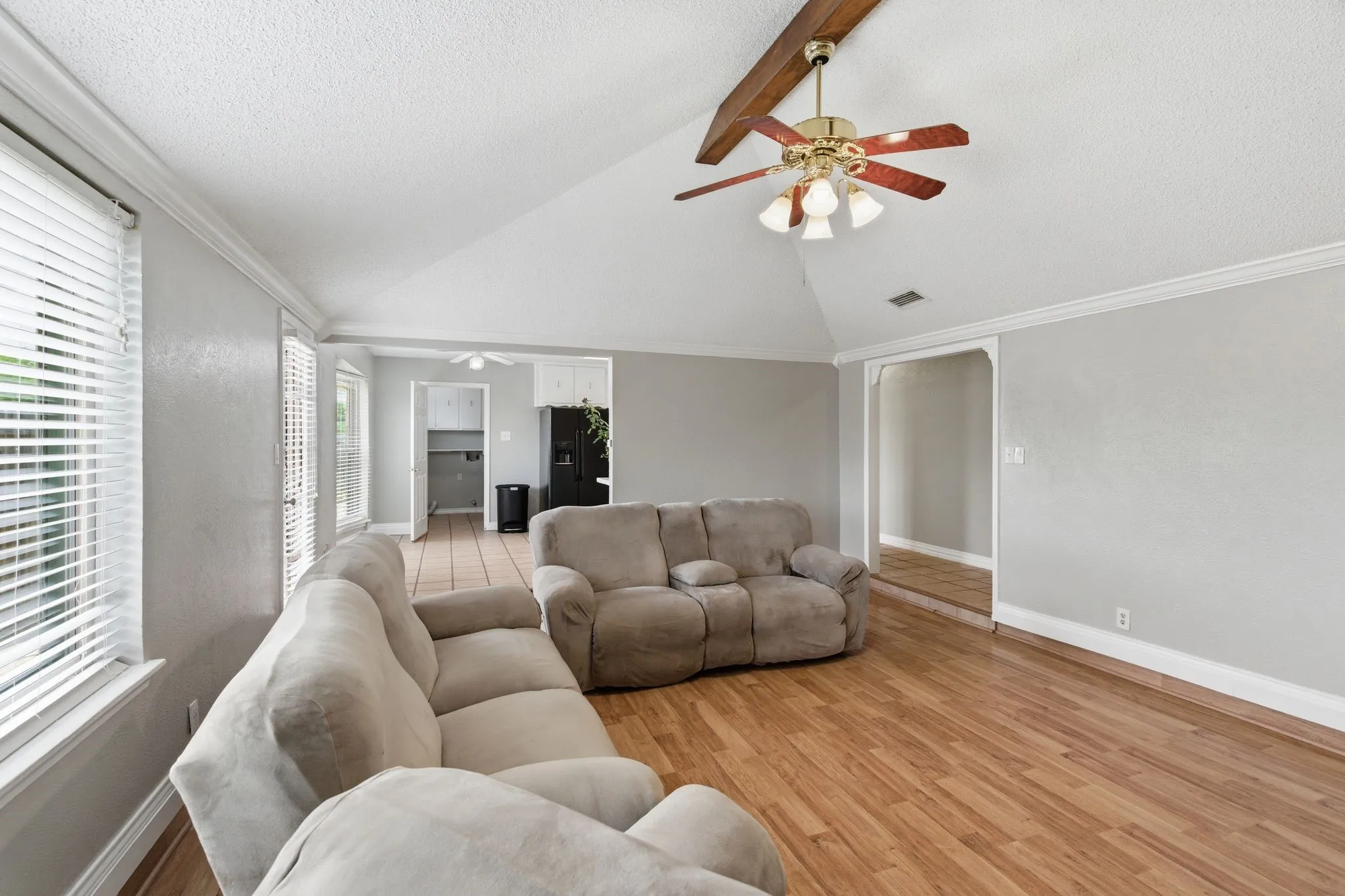 Easy flow between living, dining, and kitchen areas — perfect for everyday living