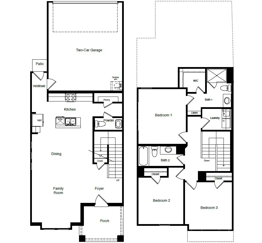 D.R. Horton's  Cashew floorplan - All Home and community information, including pricing, included features, terms, availability and amenities, are subject to change at any time without notice or obligation. All Drawings, pictures, photographs, video, square footages, floor plans, elevations, features, colors and sizes are approximate for illustration purposes only and will vary from the homes as built.