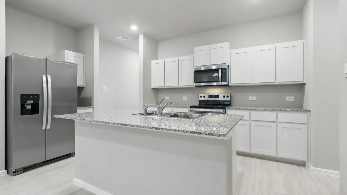 Kitchen - All Home and community information, including pricing, included features, terms, availability and amenities, are subject to change at any time without notice or obligation. All Drawings, pictures, photographs, video, square footages, floor plans, elevations, features, colors and sizes are approximate for illustration purposes only and will vary from the homes as built.
