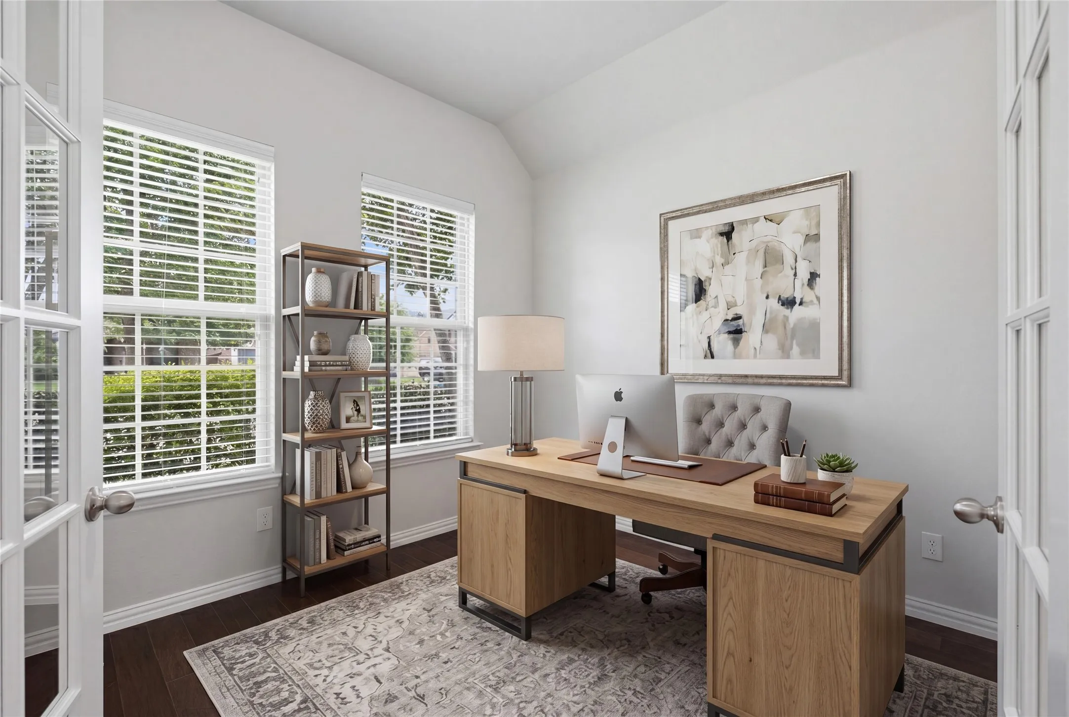 Virtually Staged Office