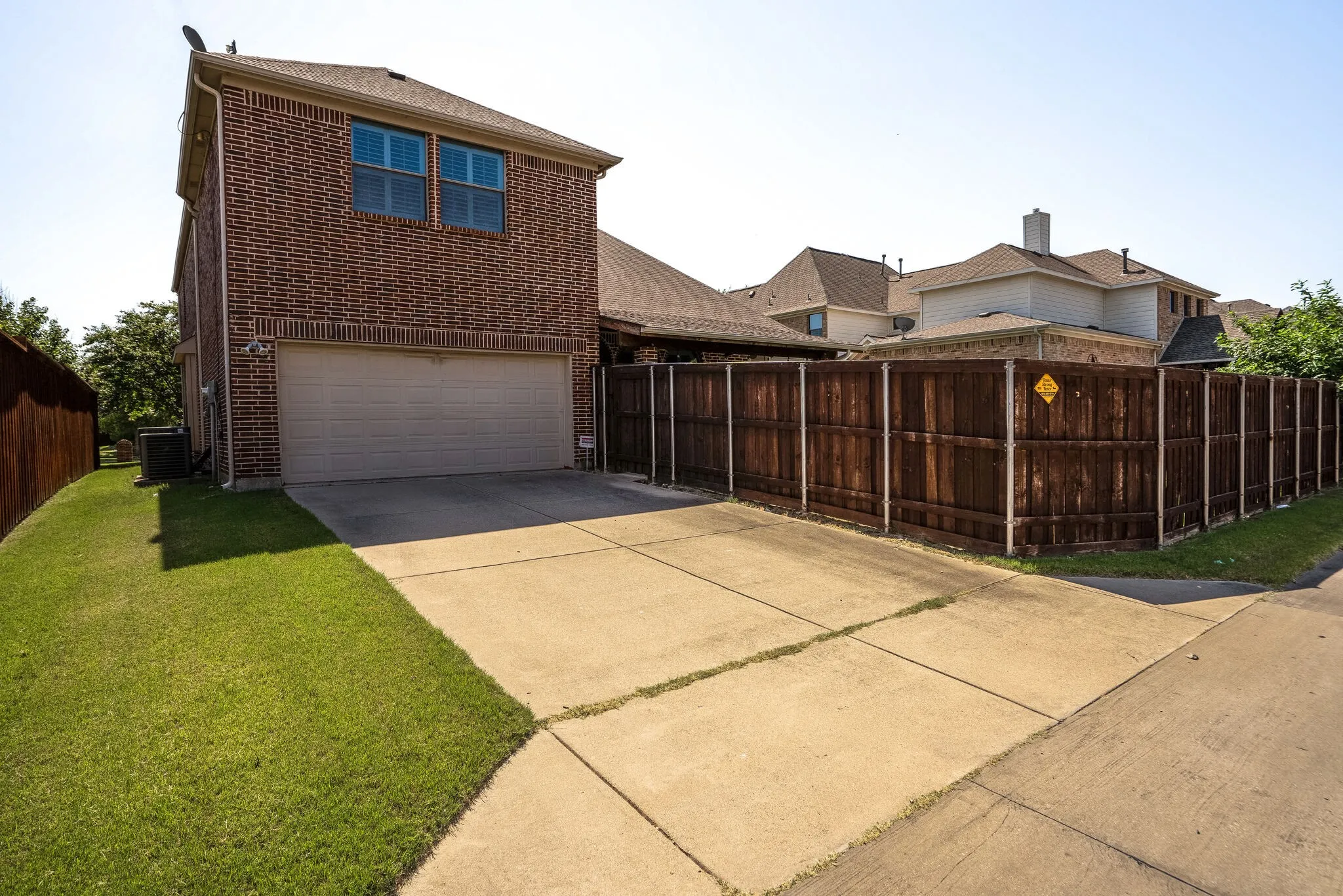 2 car rear entry garage
