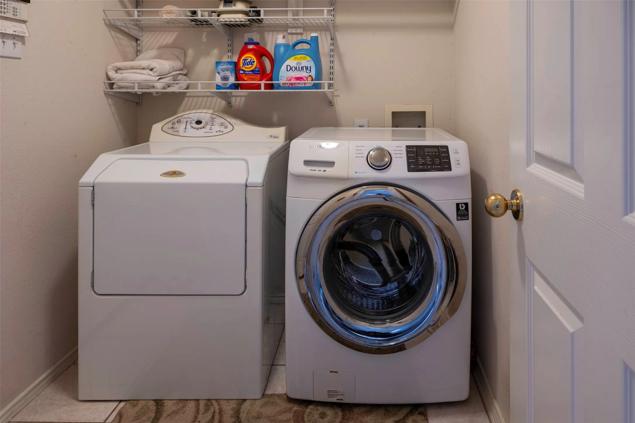 Dedicated laundry area