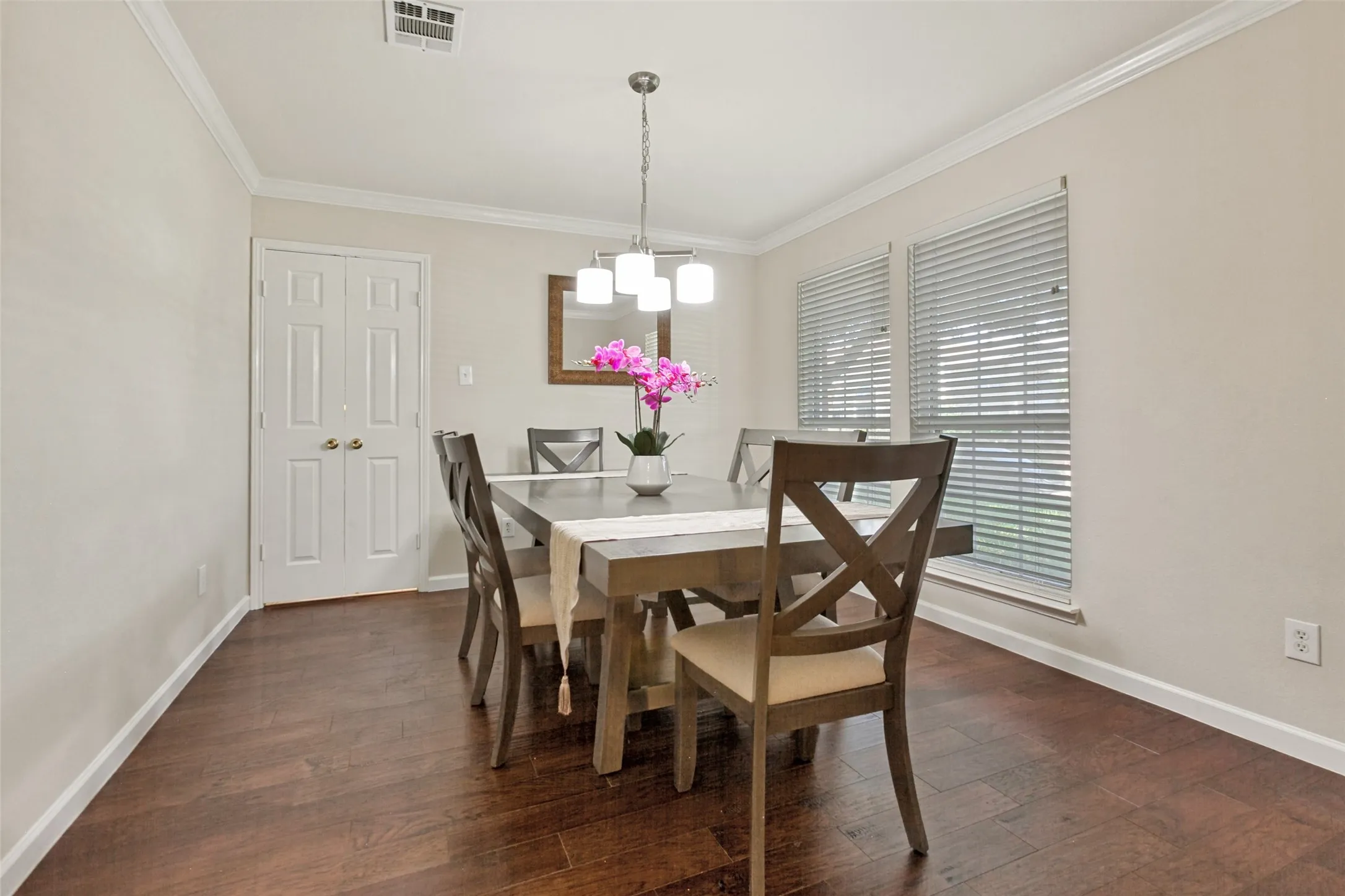 Formal dinning room.