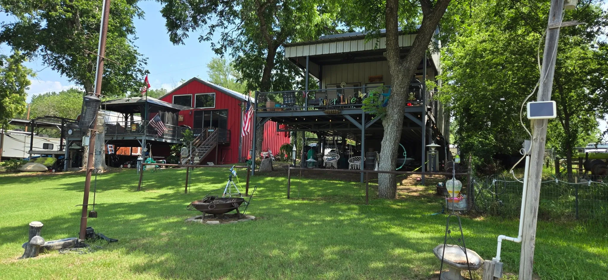 Relaxing backyard