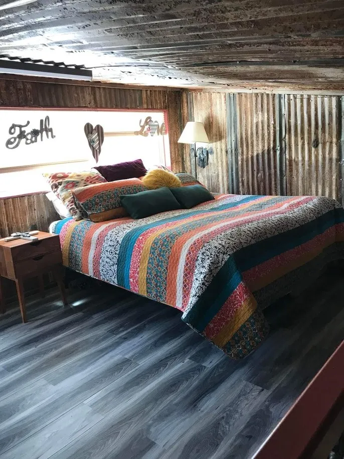 Loft sleeping area