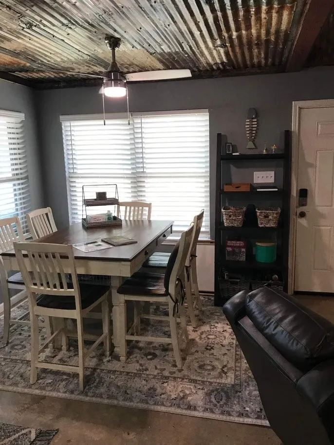 Open concept dining