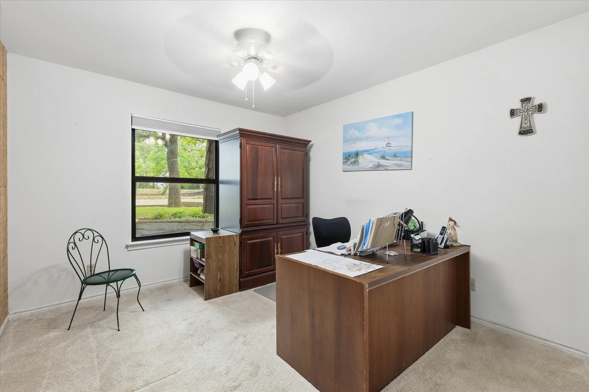 Third Bedroom used as an office