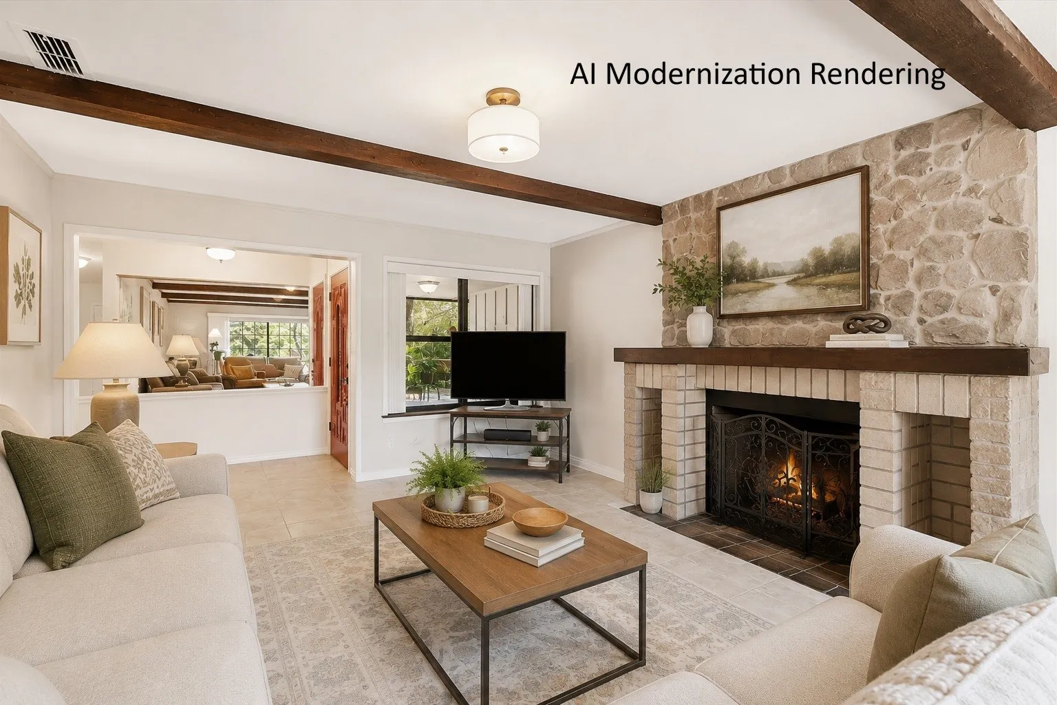 A light refresher is possible to change the space