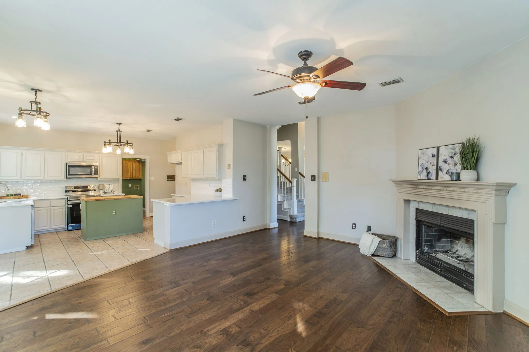 Open floorplan