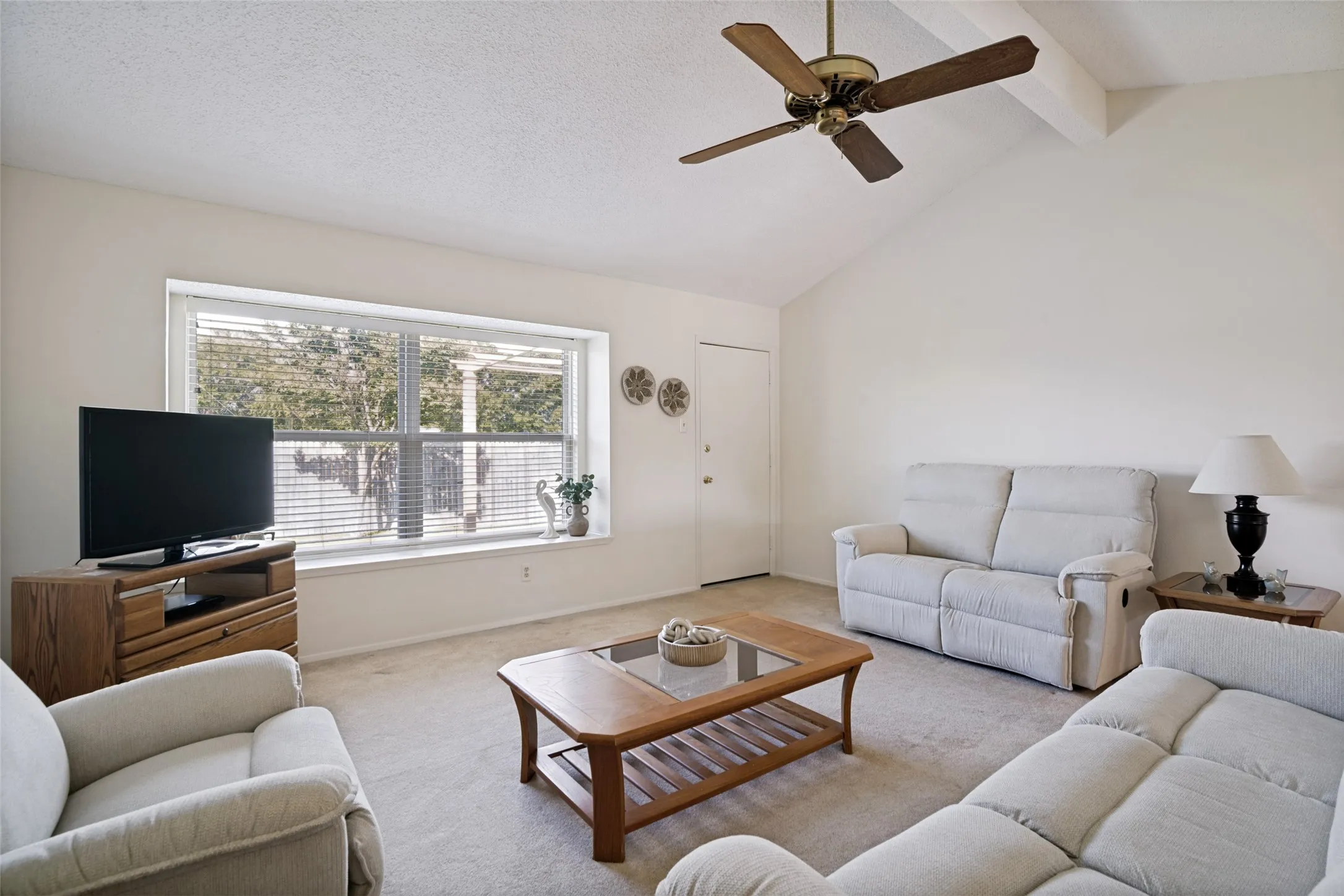 Natural Light and extra seating offered at window seat