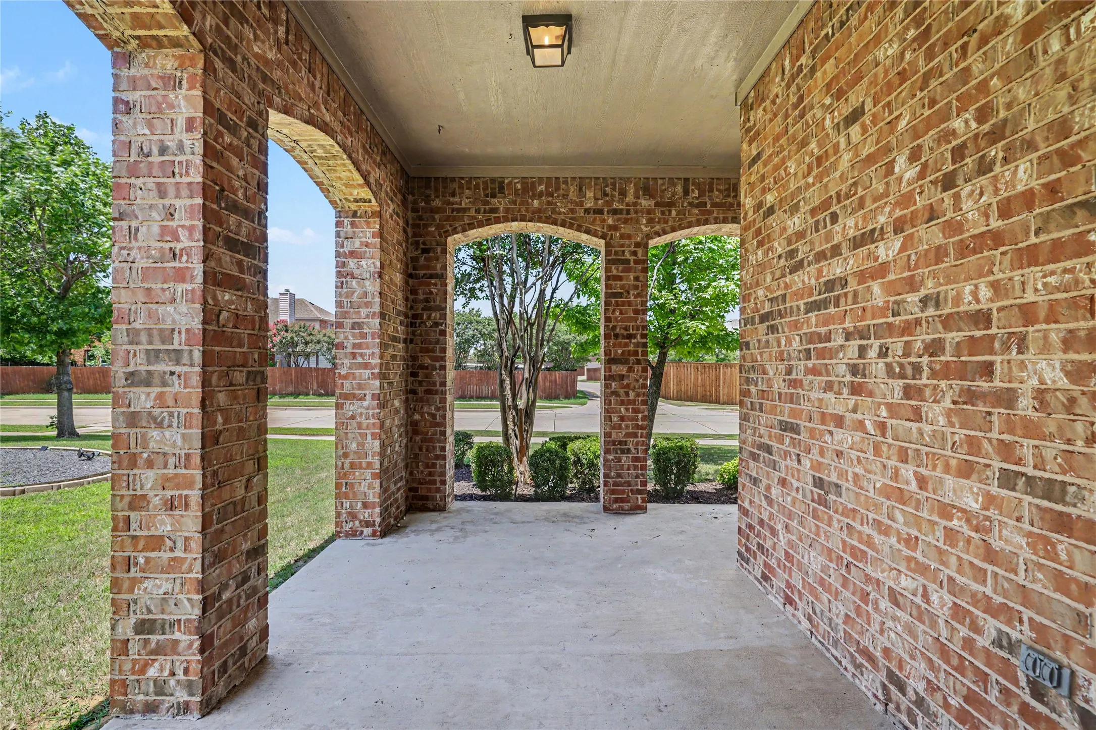 Patio terrace
