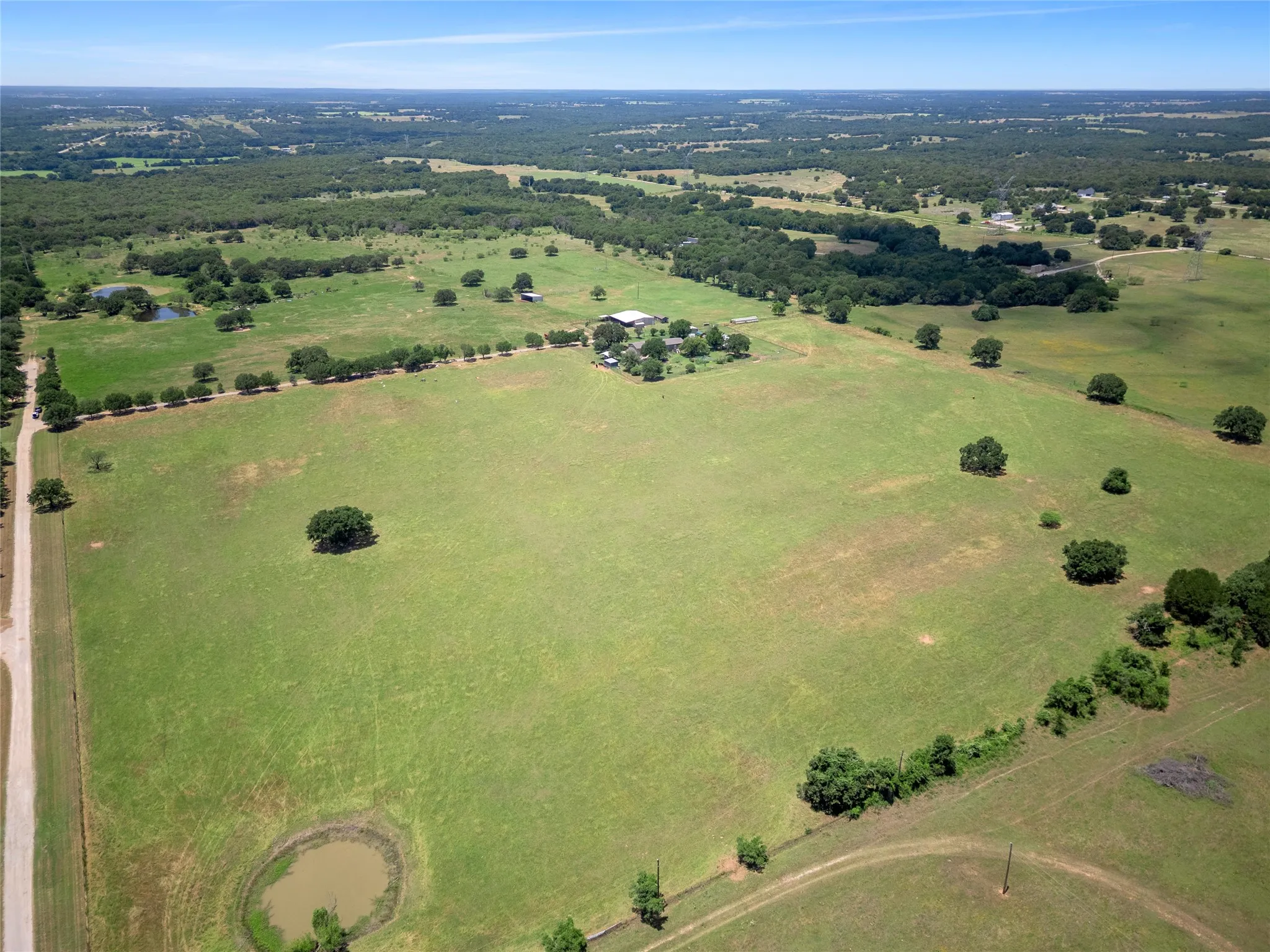 Property has greenspace to the West and North