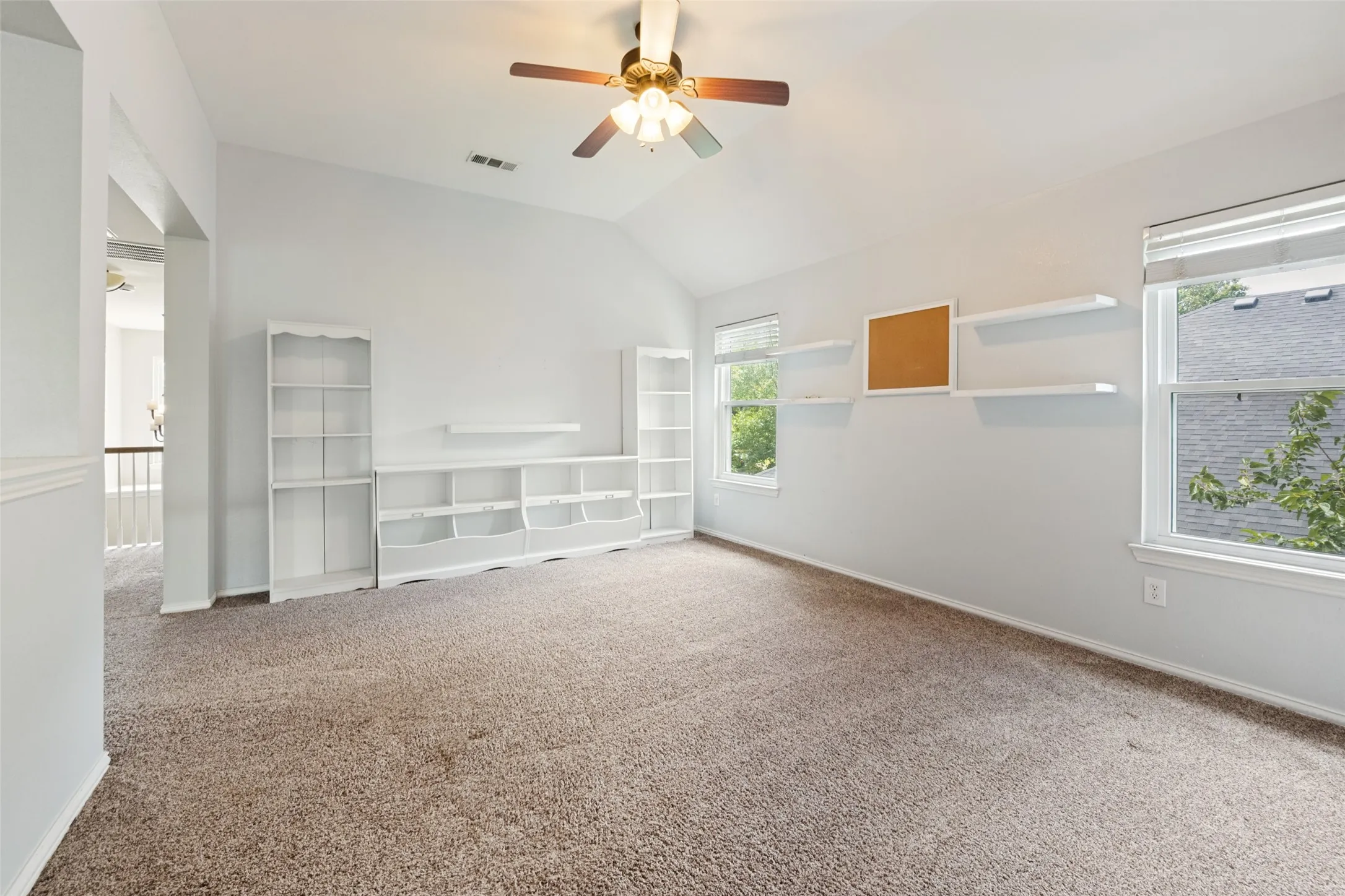 Upstairs living room