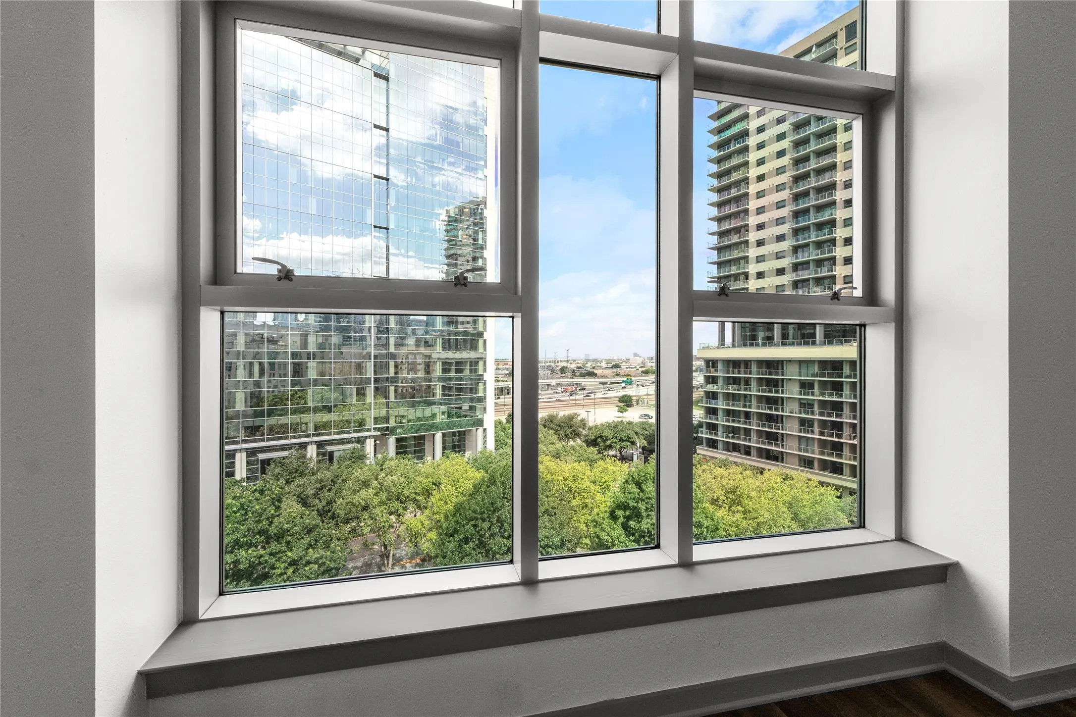 View outside the secondary Bedroom