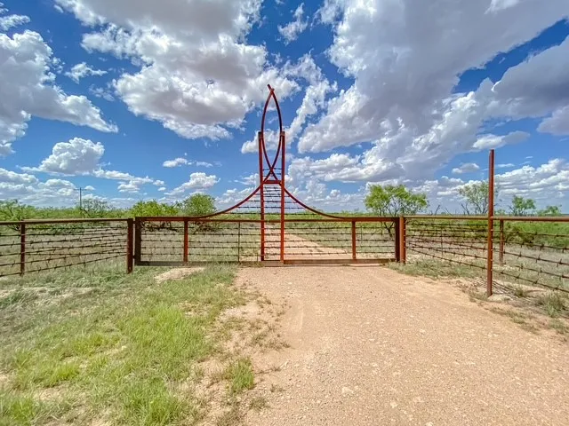 Custom built Barbed wire gate