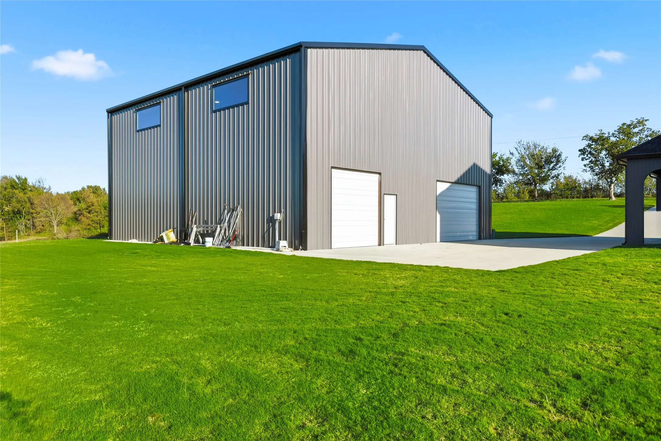 2 story work shop and garage with electric, freight elevator, toilet and shower