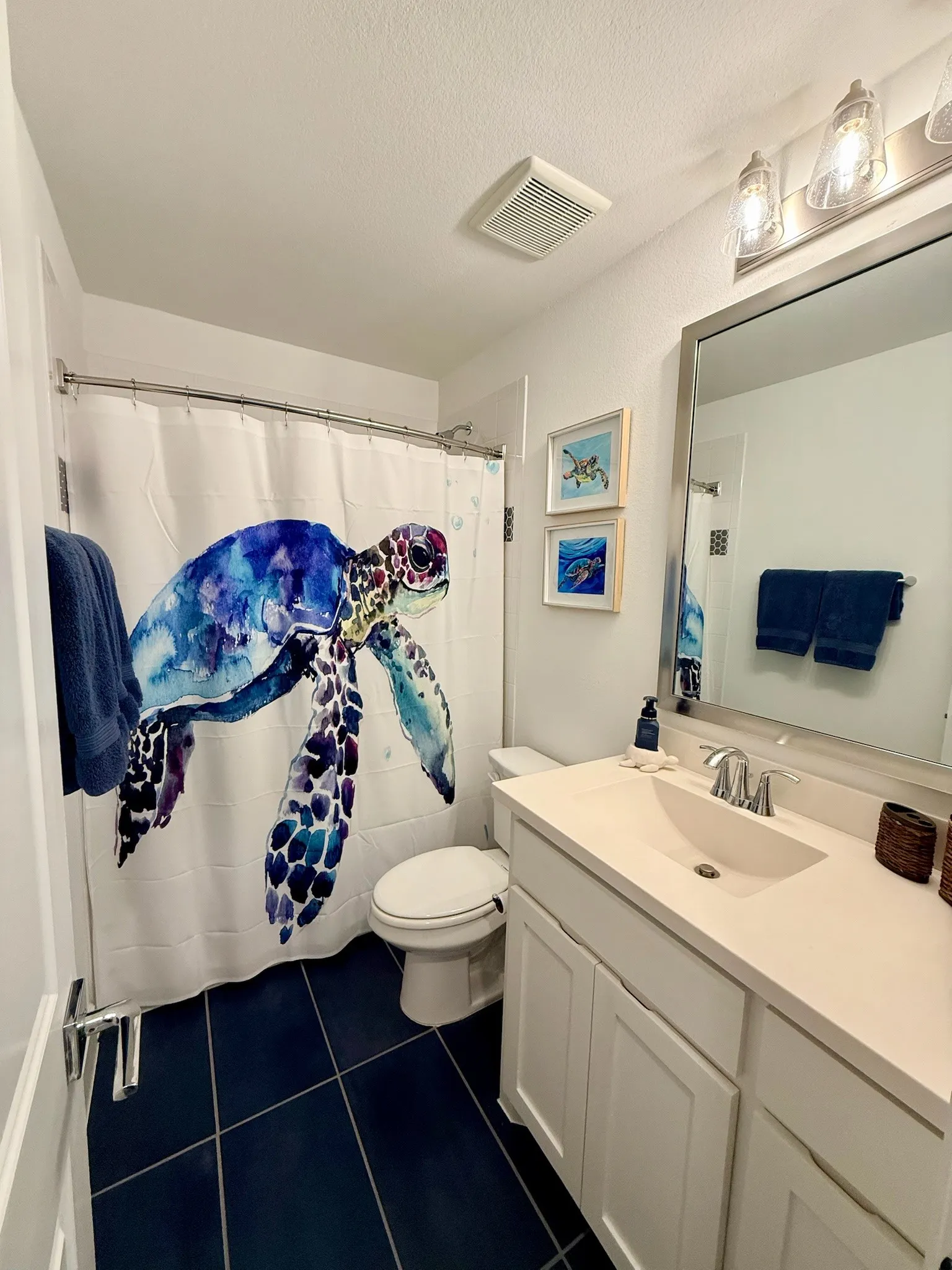 Upstairs bathroom
