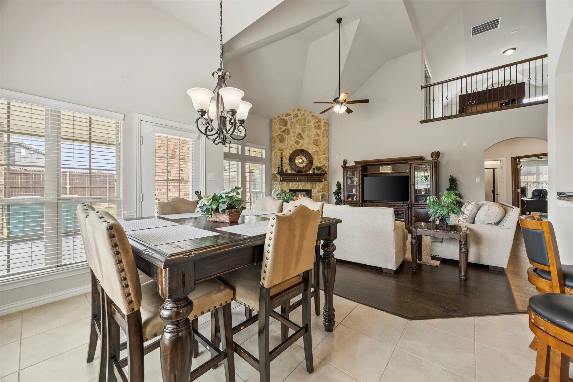 Open-concept living space featuring with view of Great Room