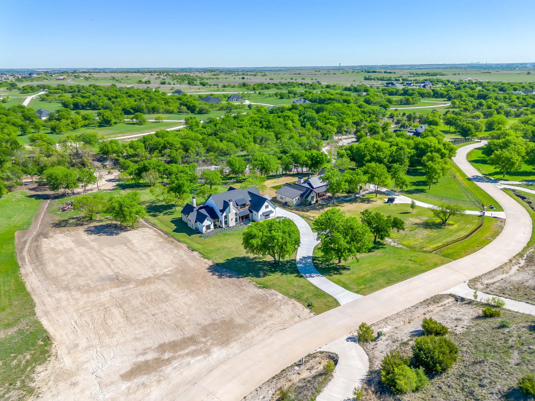 Aerial View of lot