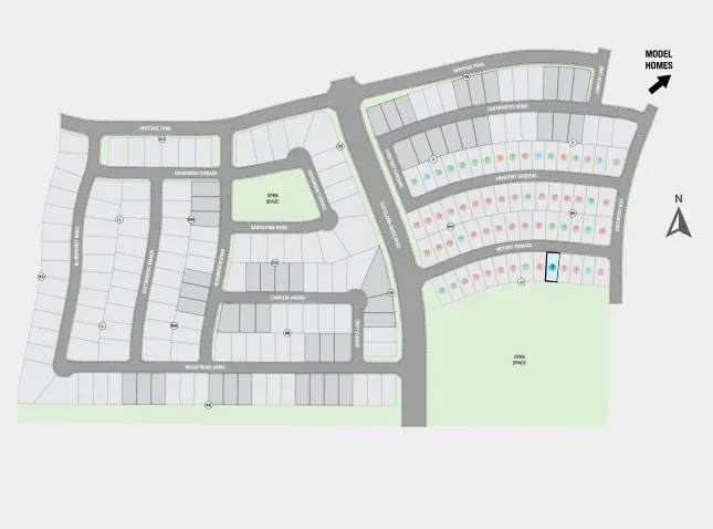 The Ridge at Northlake Site Map