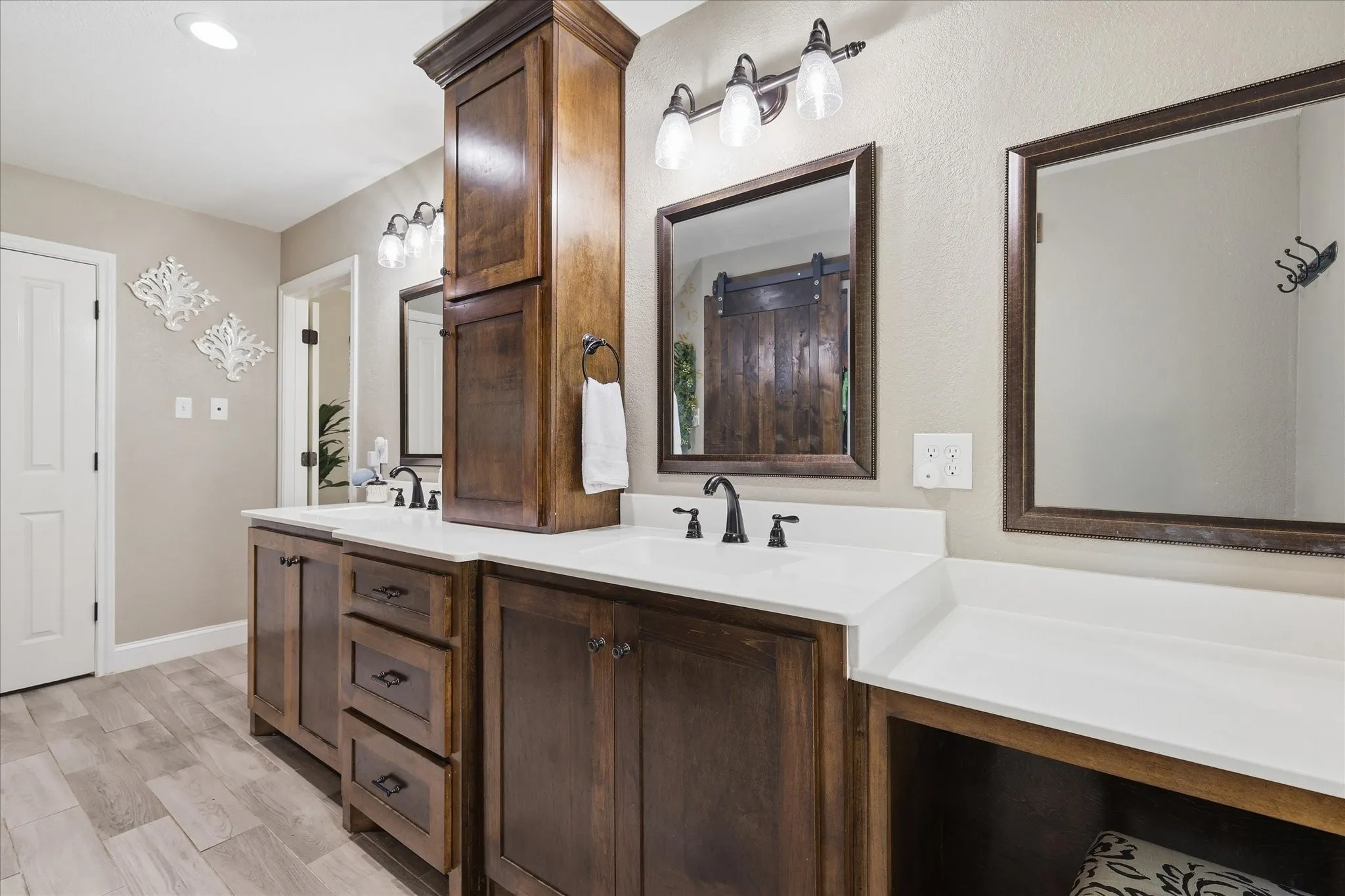 Soaking tub, Shower and private toilet room