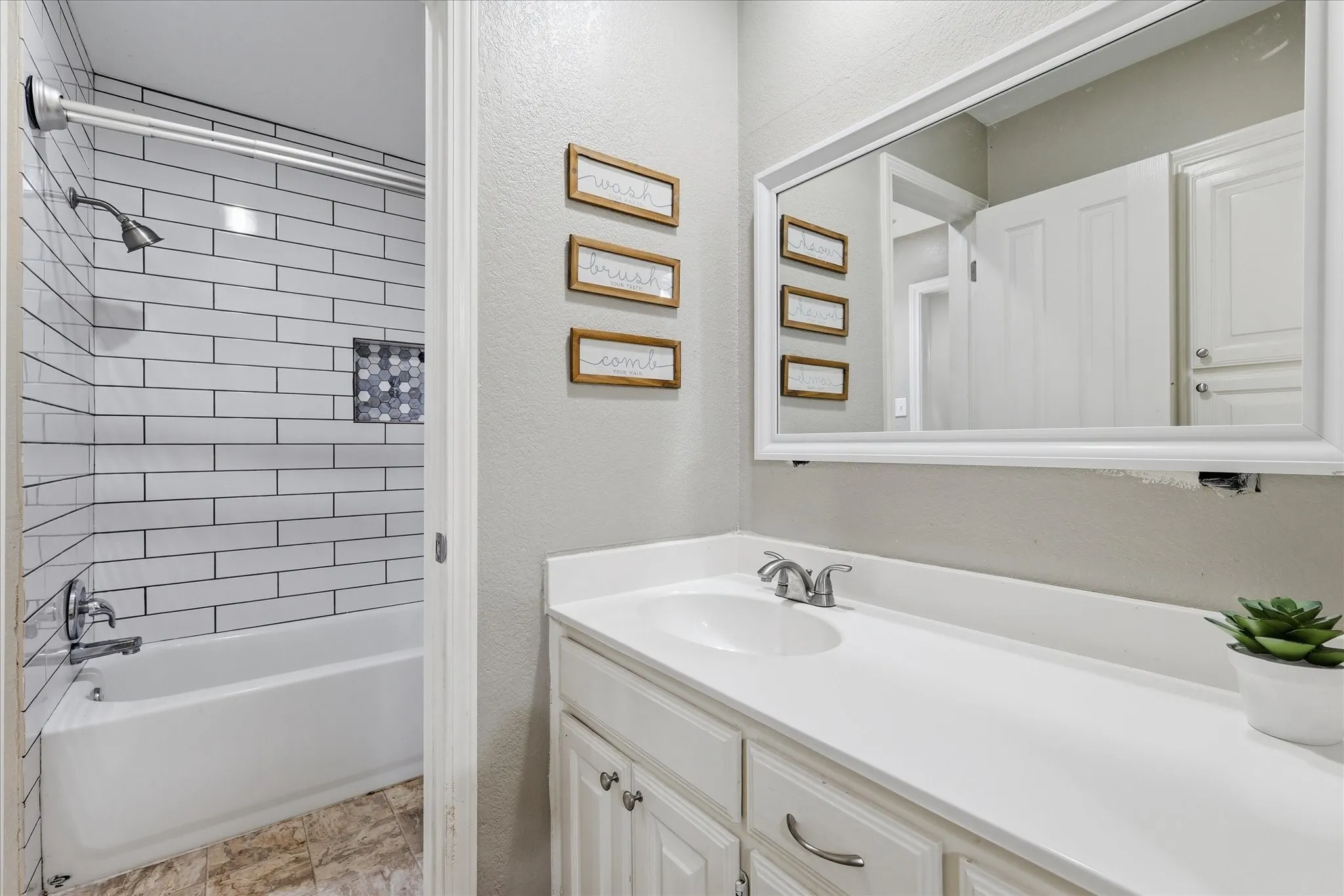 Jack and Jill bathroom