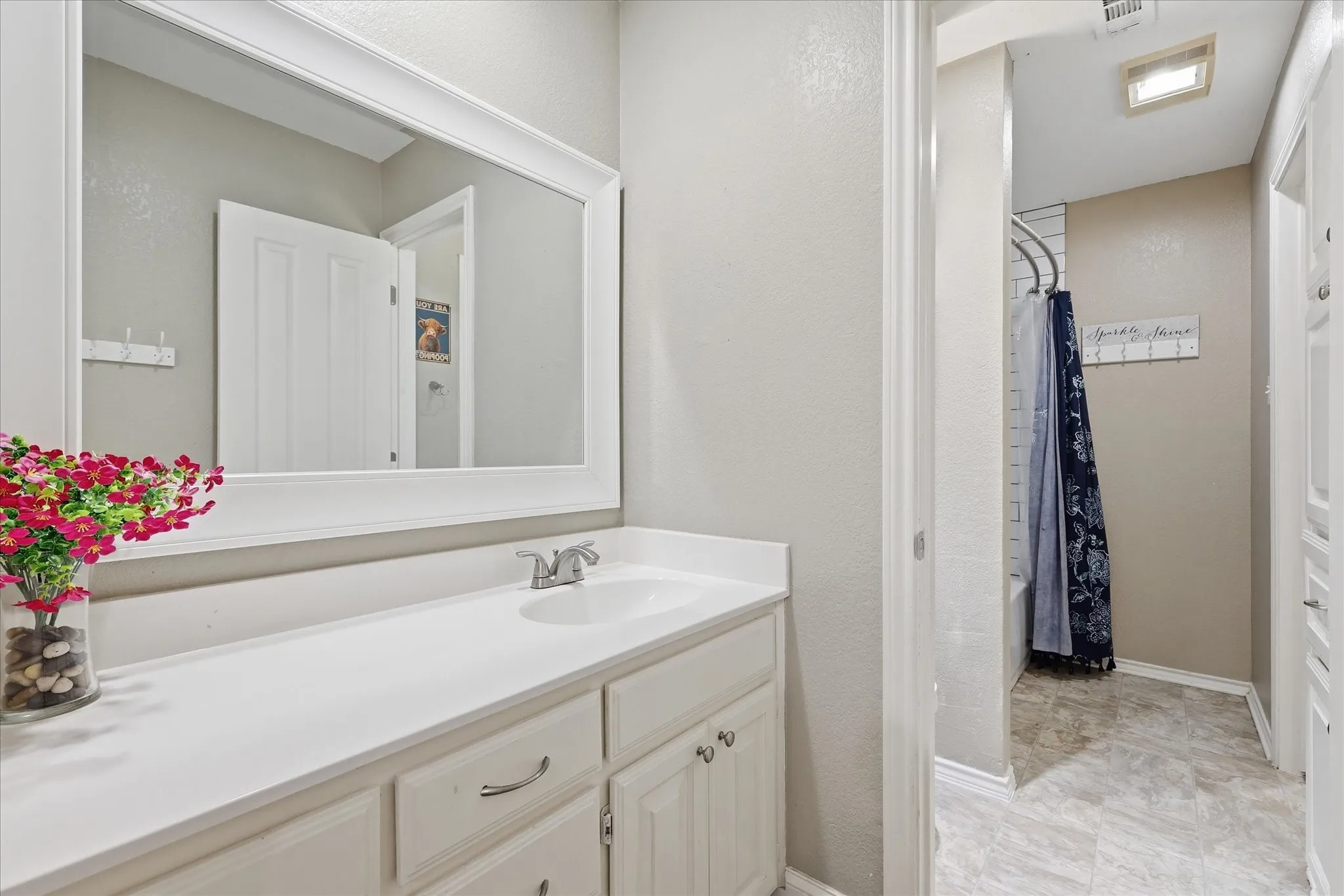 Jack and Jill bathroom