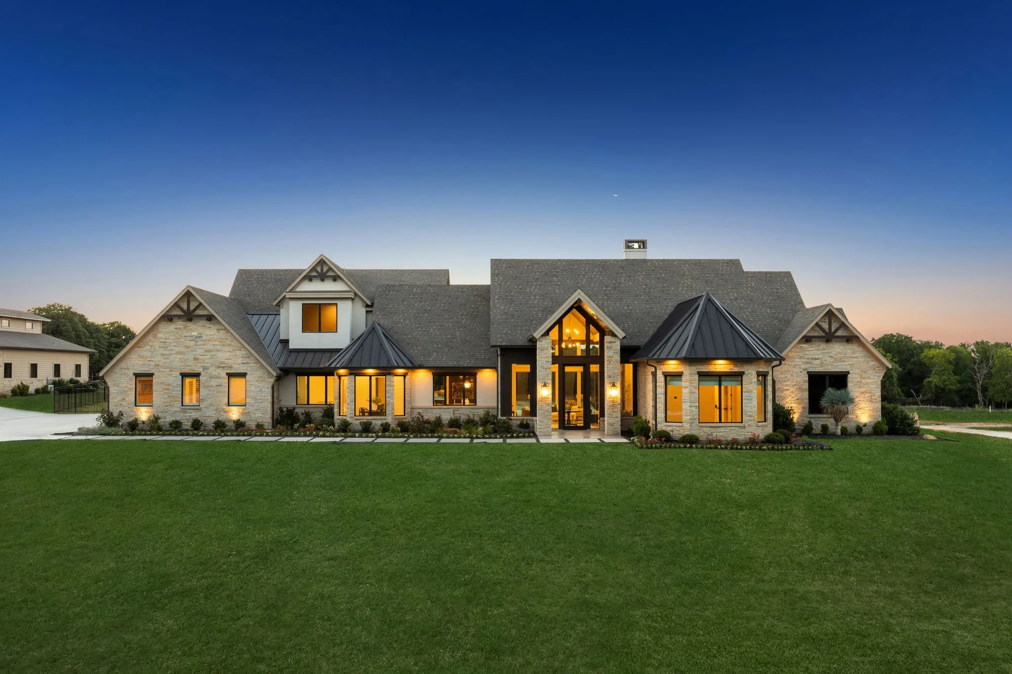 Built in 2021, with 6644 Sq Ft on 1.32 acres
