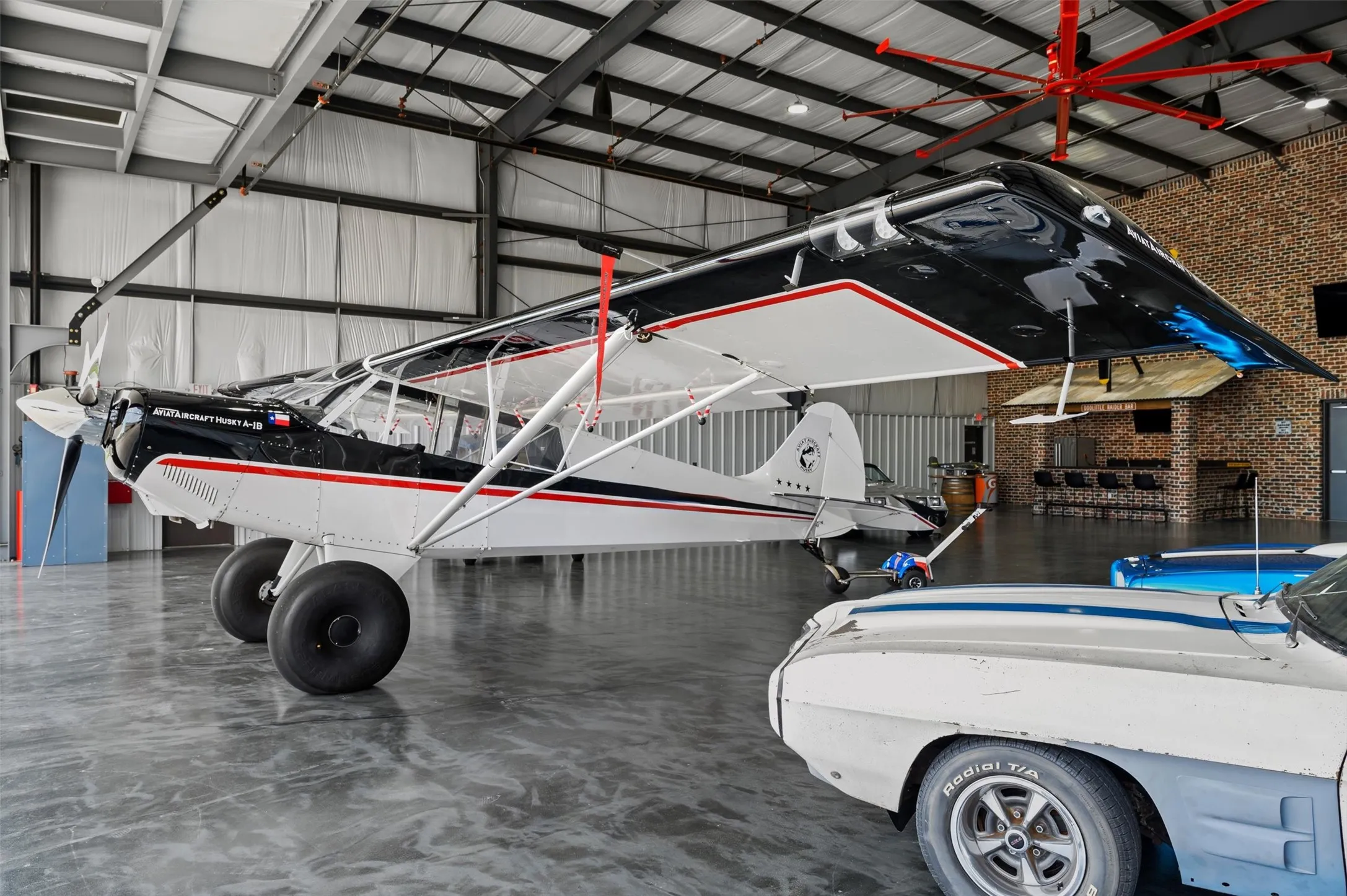 Existing hangar at Aero Country.
