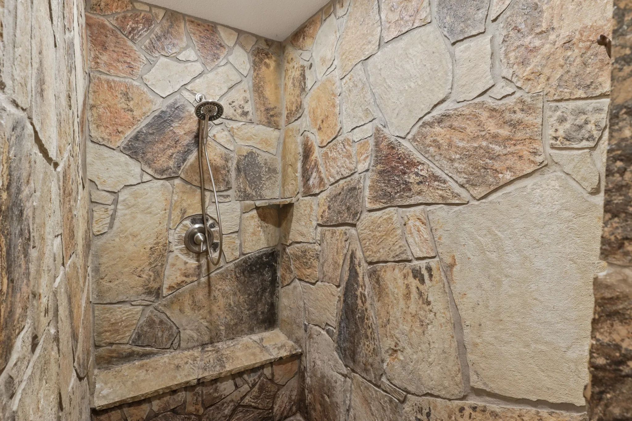 Beautiful, large walk-in shower