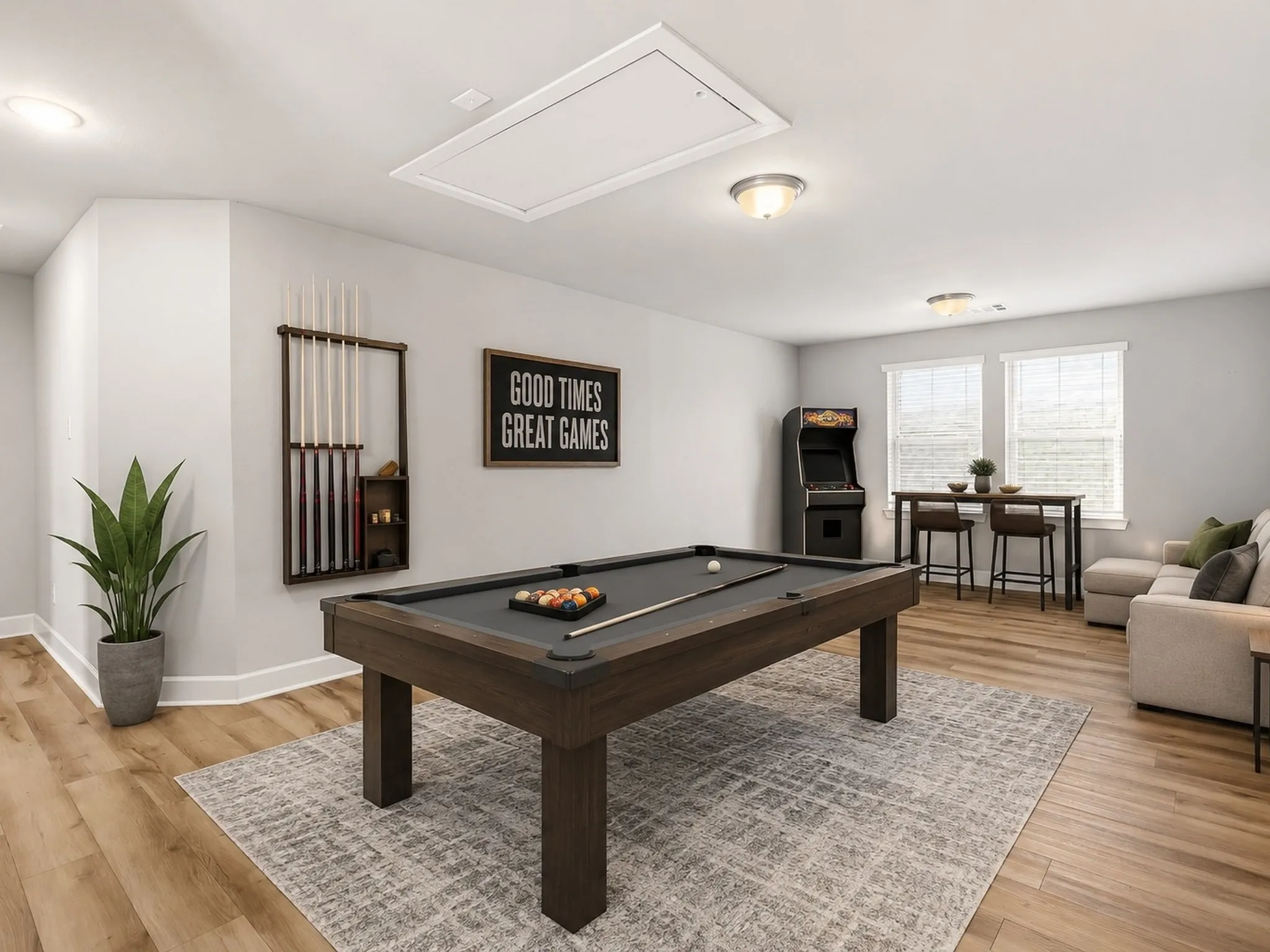 Game Room perfect for a media room as well
