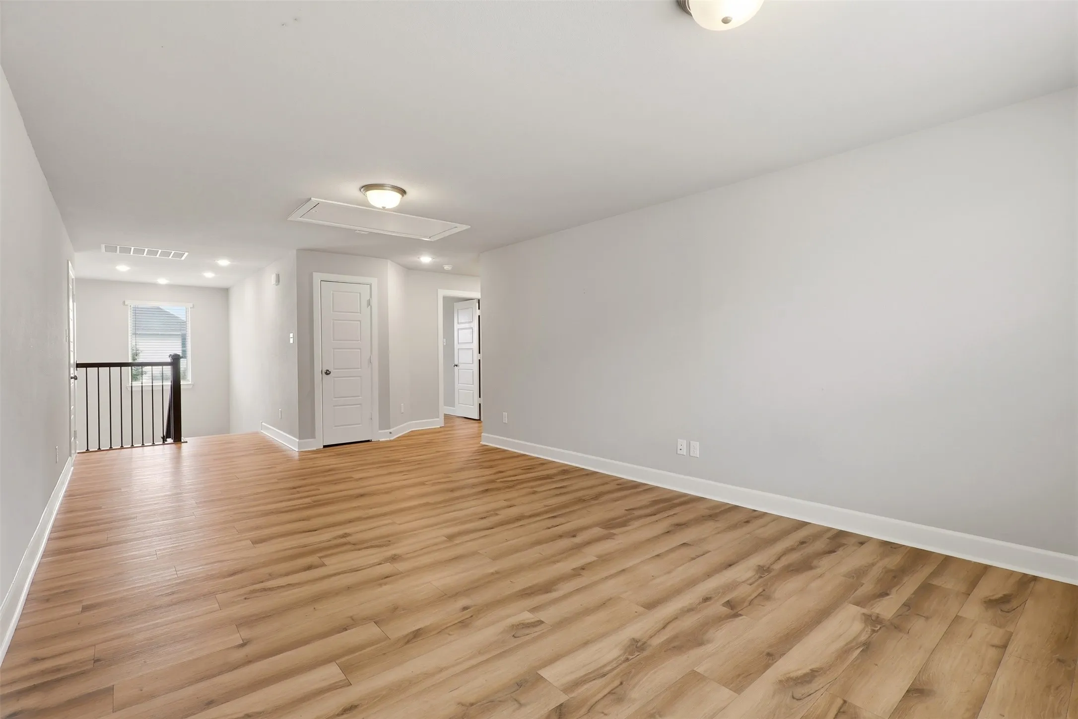 Upstairs game room