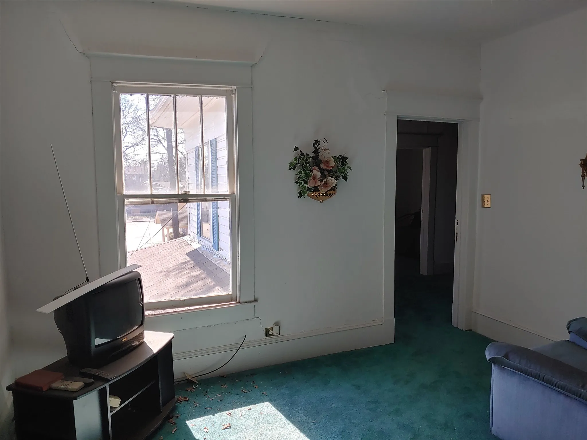 Upstairs den area