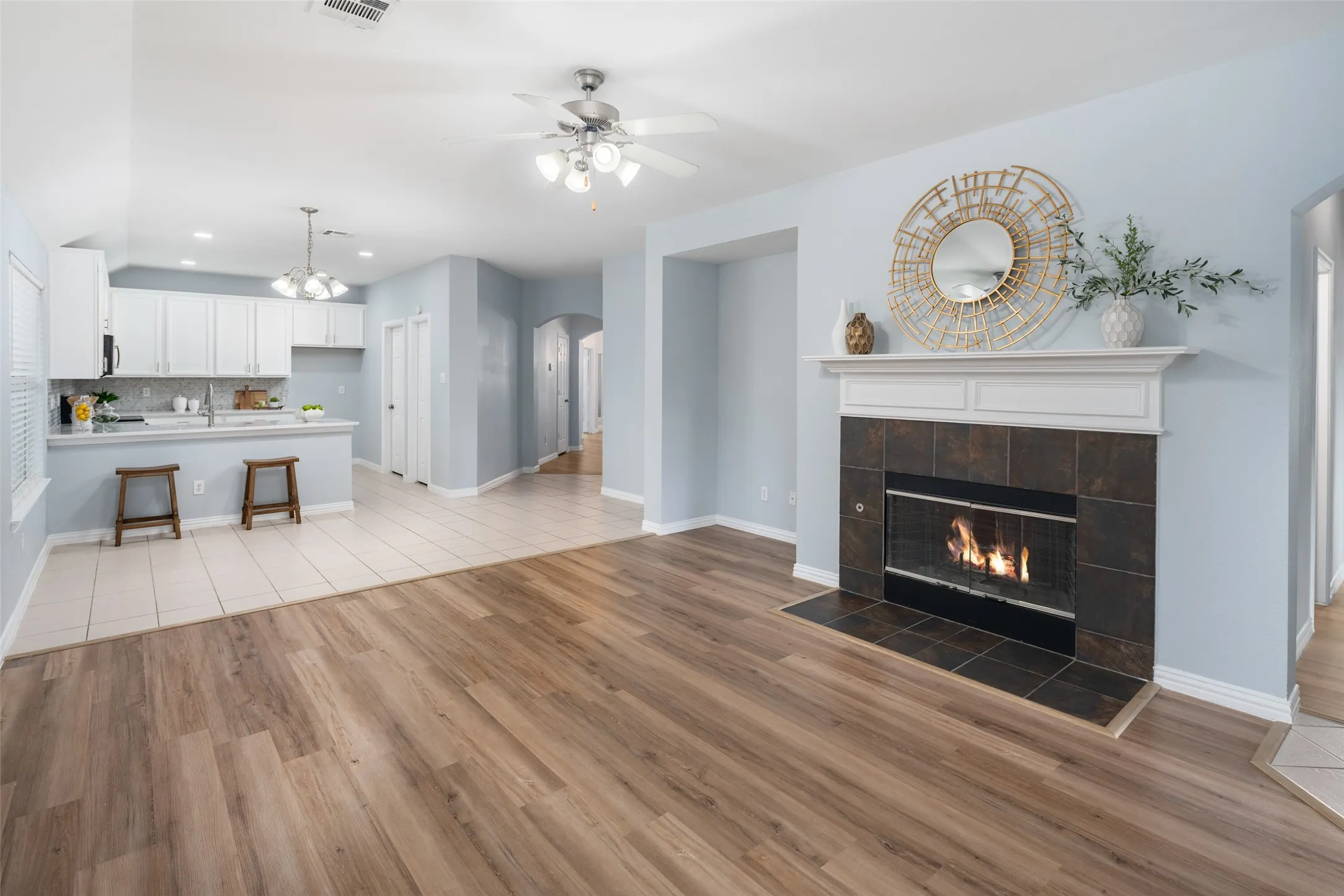 Love the size of this room - hub of the home!