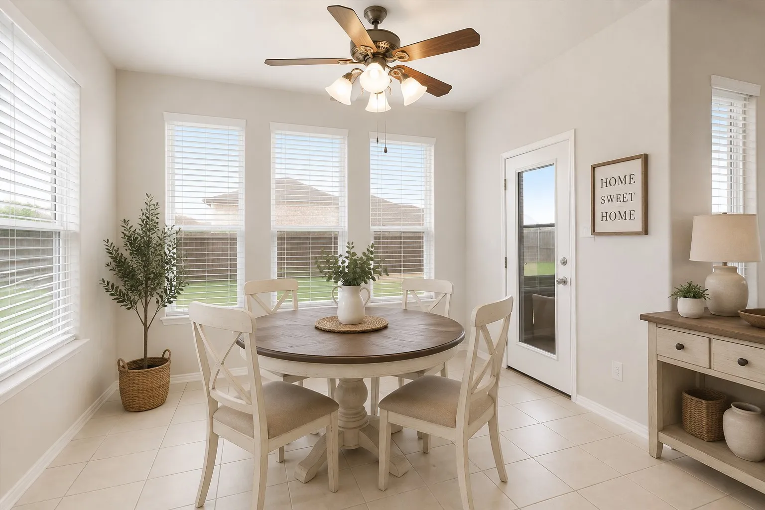 Dining Area of 802 Swan Ridge Drive, Sherman, TX in The Preserve
Virtually Staged