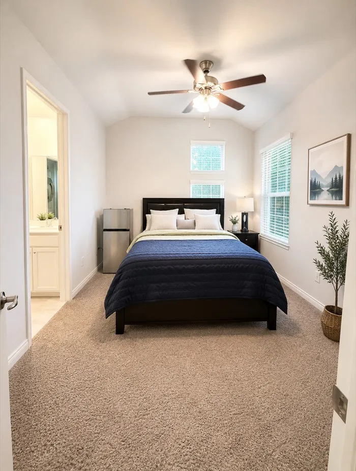 3rd BR shares a jack and jill bathroom