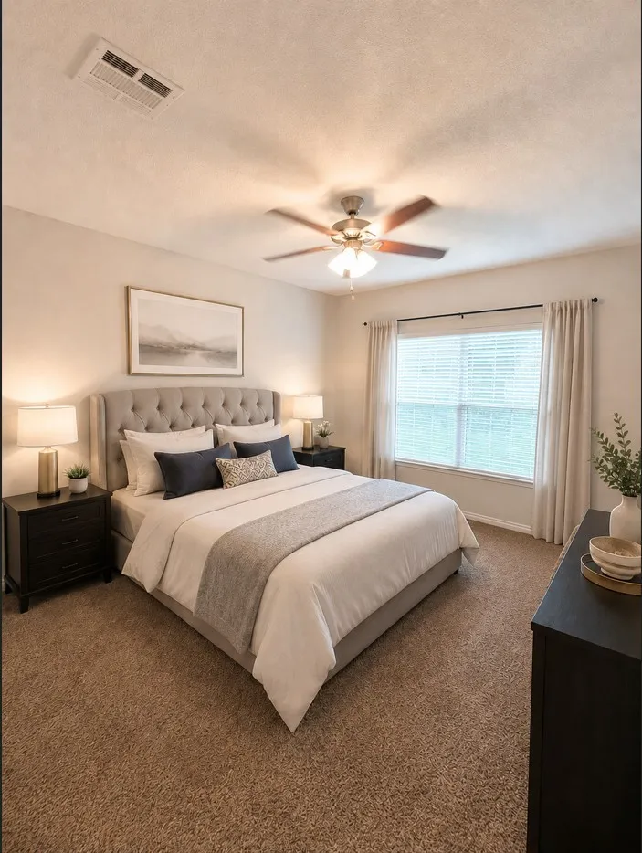 Master BR is conveniently located downstairs