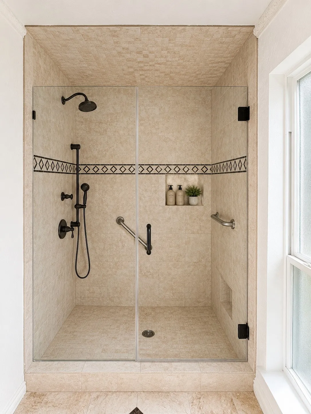 master shower
