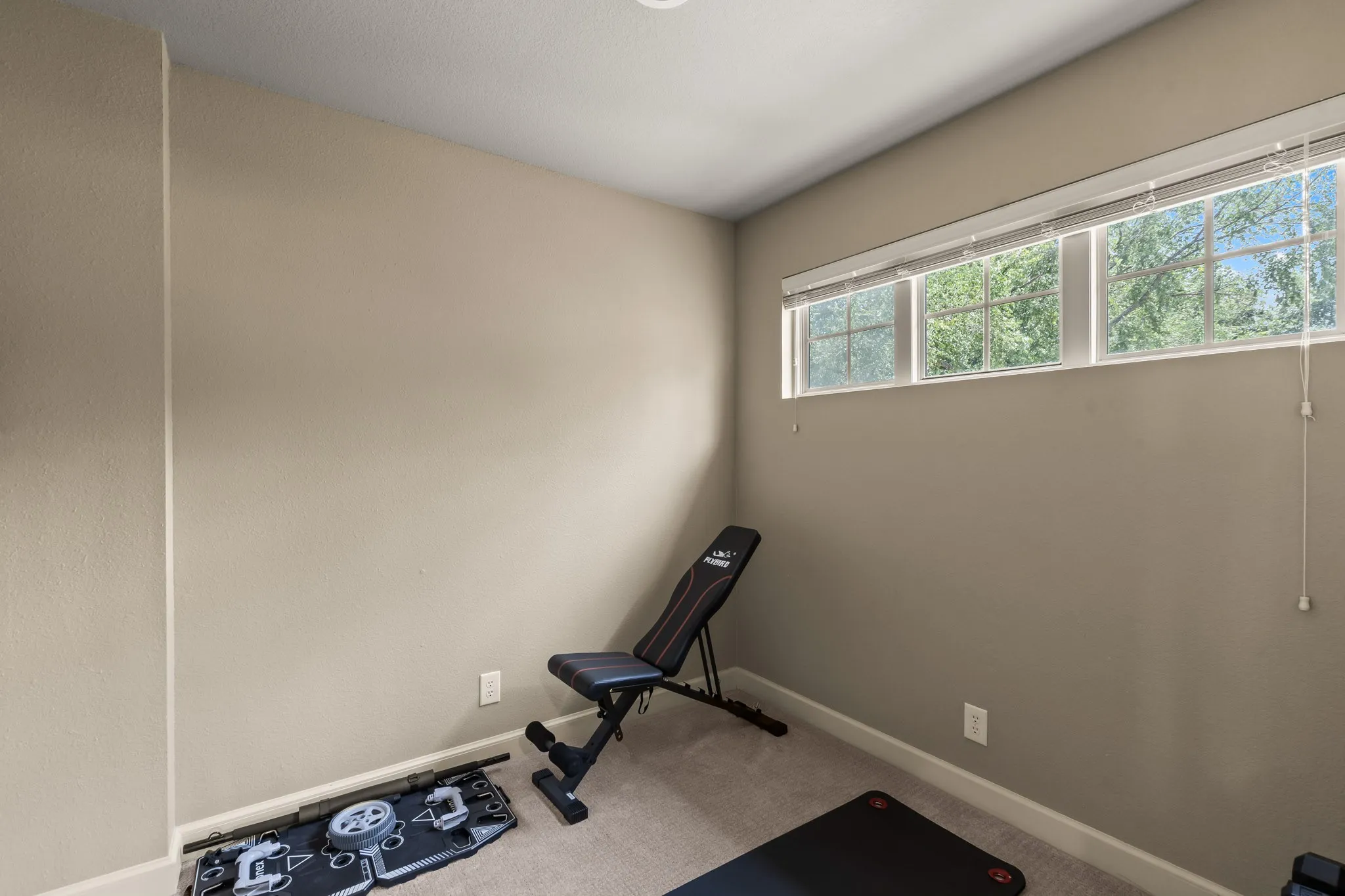 Bedroom Five - Upstairs currently used as exercise room