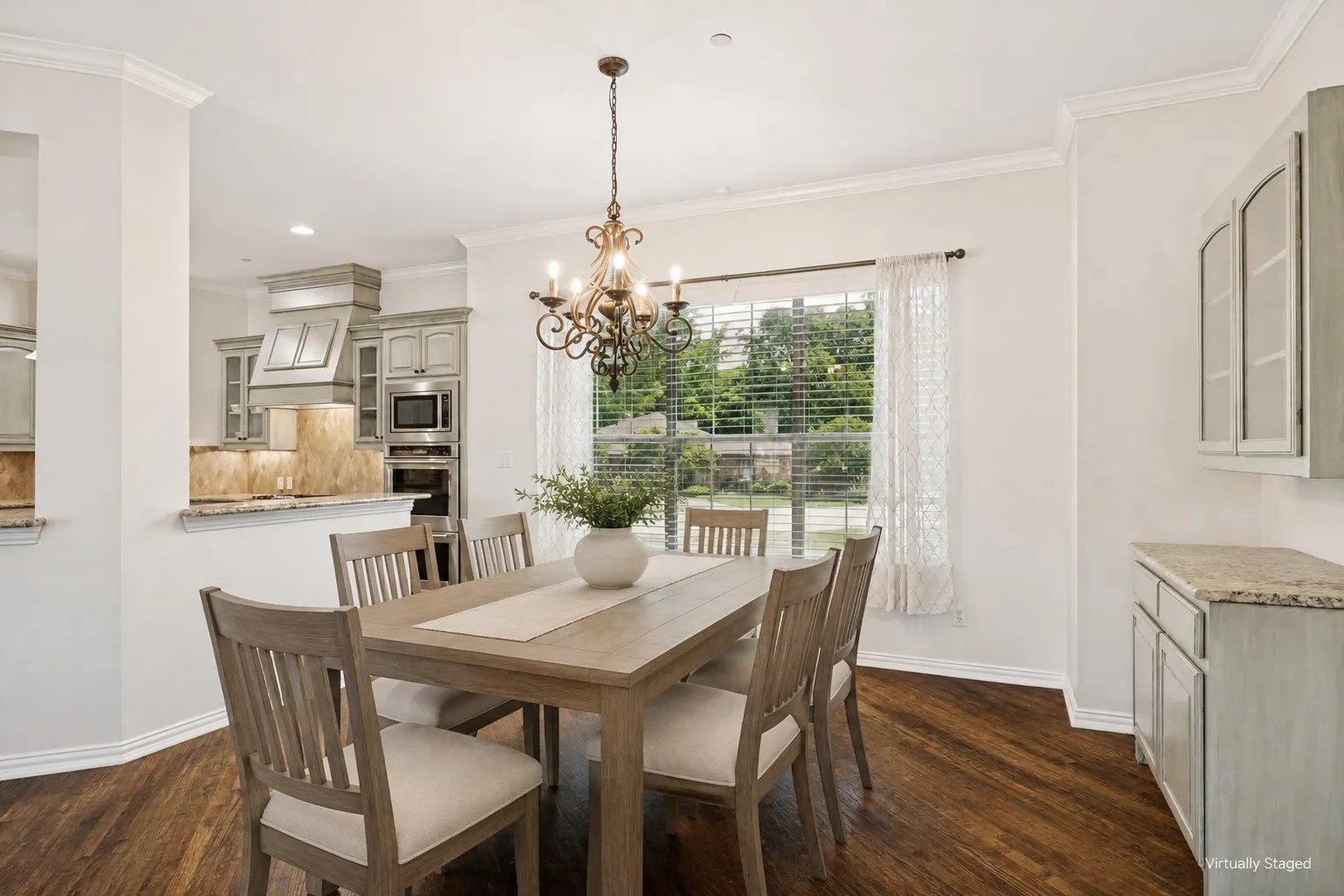 Breakfast Area-Virtually Staged