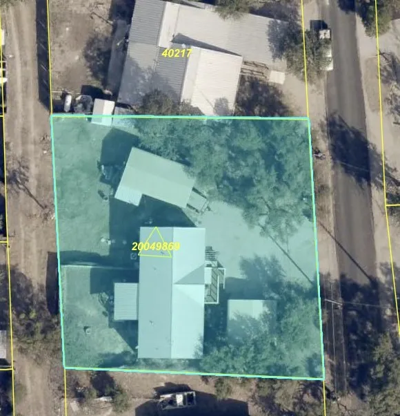 Property lines from BCAD